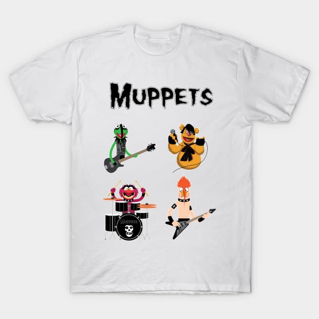 Punk Muppets T-Shirt by Baby Rockstar